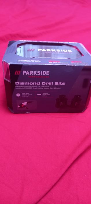 Trusă carote parkside performance