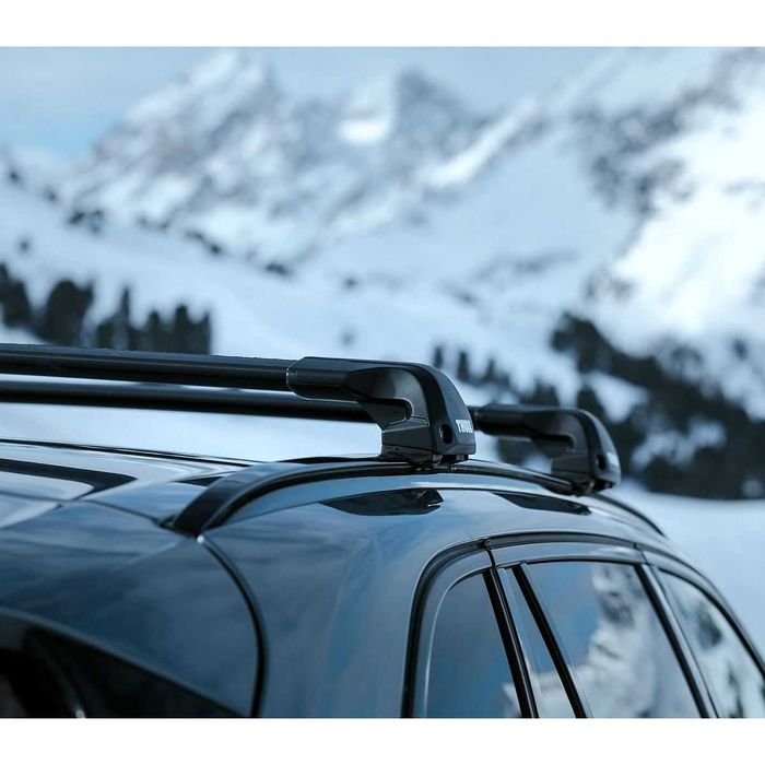 Напречни греди Thule WingBar Edge Flush багажник за автомобил сиви / черни