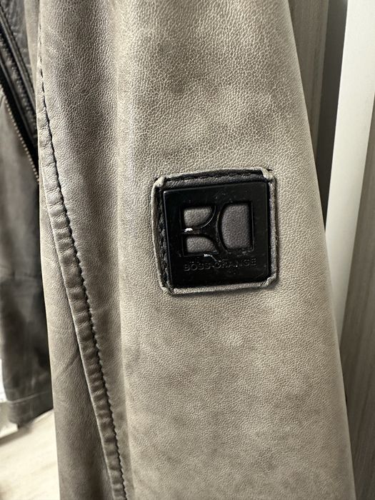 яке Boss кожено leather jacket