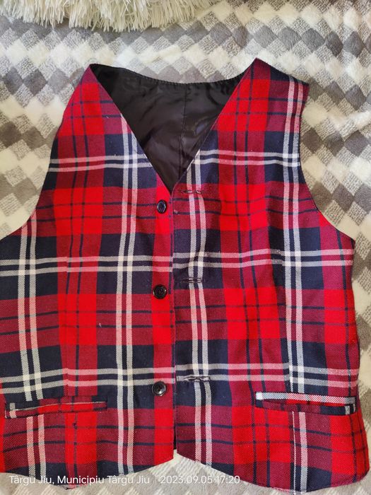 Vestă uniforma băieți