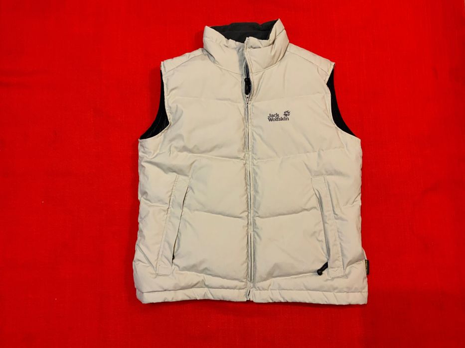 Jack Wolfskin-оригинален пухен елек 48 м-50л гъши пух