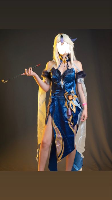 Genshin Impact Cosplay DokiDoki Ningguang Геншин Импакт Косплей