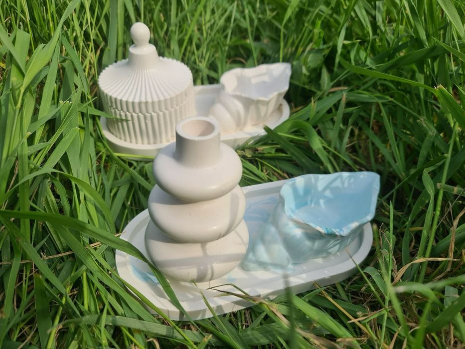 Noyob qo‘l mehnati gips figuralar va dekorlar