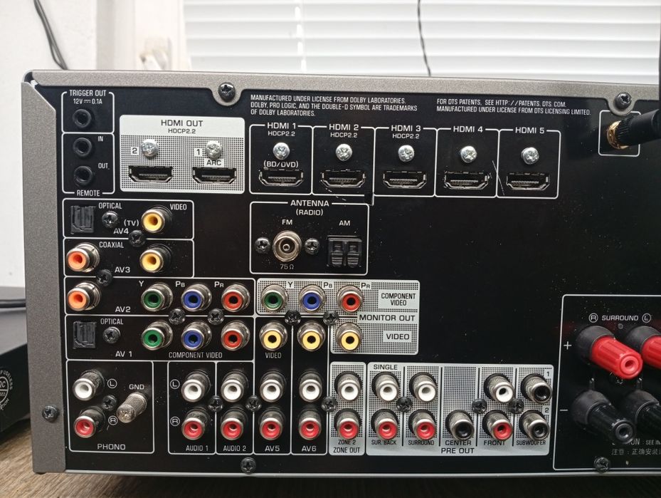 7.2 Канале ресивър YAMAHA RX-V 779 Bluetooth 4K Wi-fi