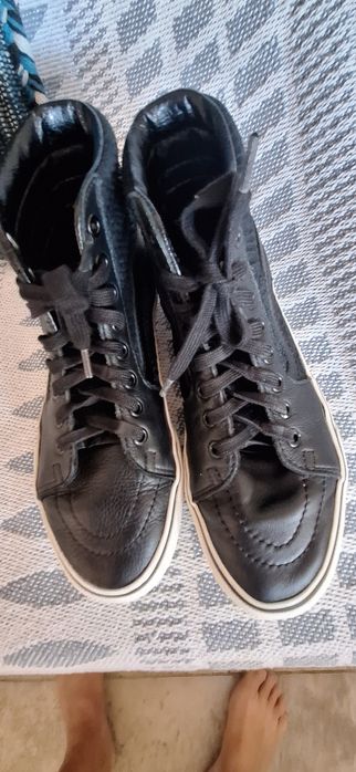 Bascheti Vans,piele,nr 38,5,stare f buna