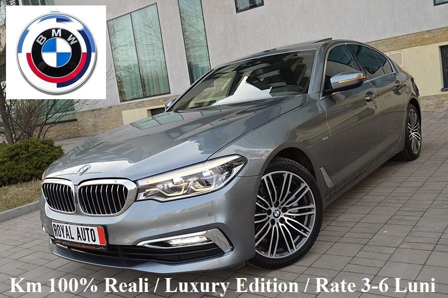 BMW Seria 5 KM 100% Reali / Fara Daune / Luxury Edition / Rate 3-6 Luni