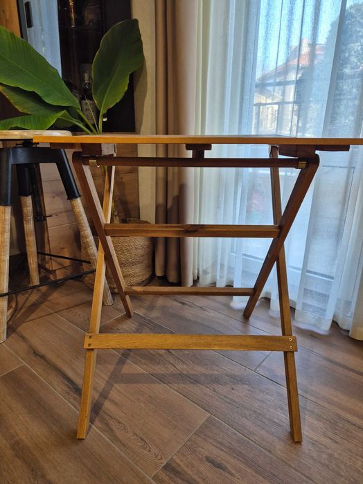 Дървена Сгъваема Маса