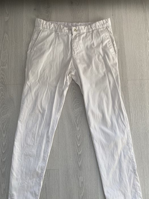 Белые брюки мужские