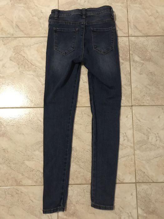 Дамски сини дънки