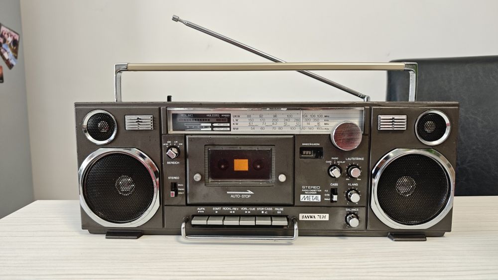 Radiocasetofon Sanwa 7096,Santo, Siemens