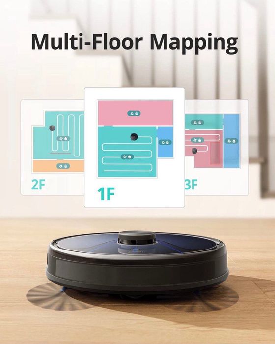 НОВЫЙ EUFY RoboVac L35 Hybrid+ (из Virgin Store, ОАЭ)