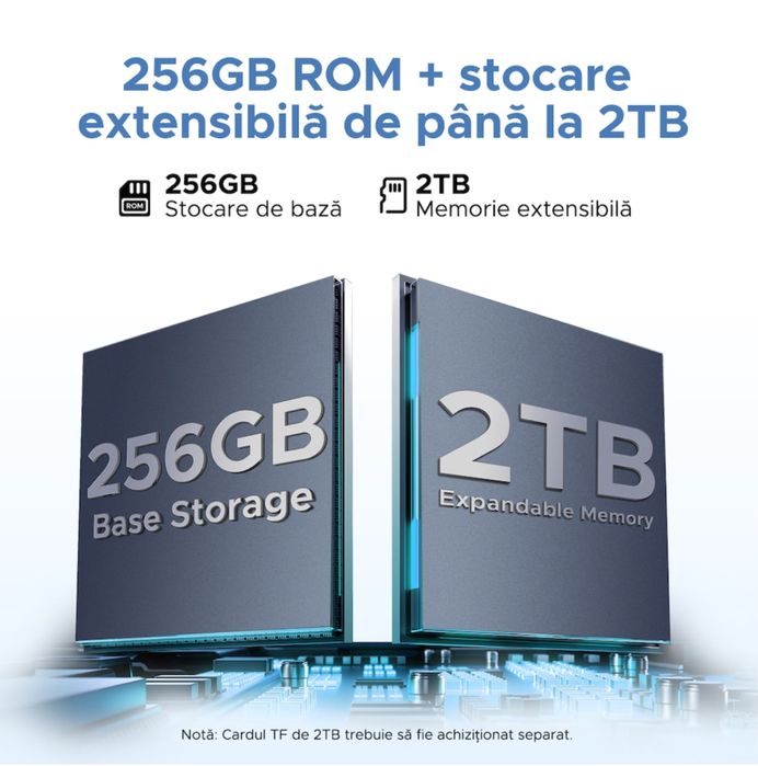 Tableta Doogee U11 Pro 30gb ram 256gb stocare gri- noua sigilata