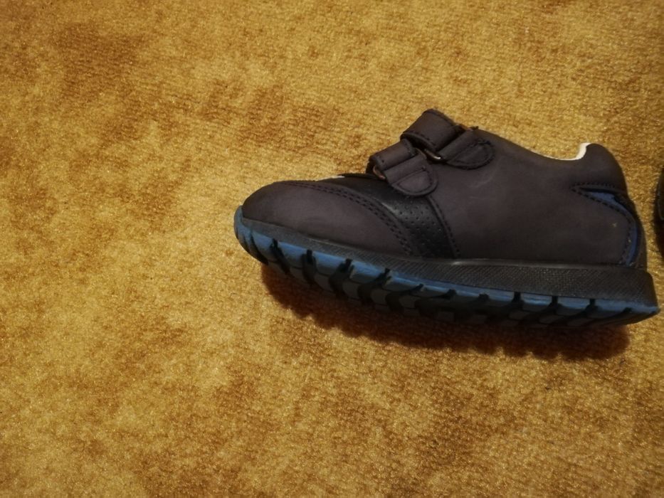 Обувки Понки - естествена кожа, за момче, 23 размер