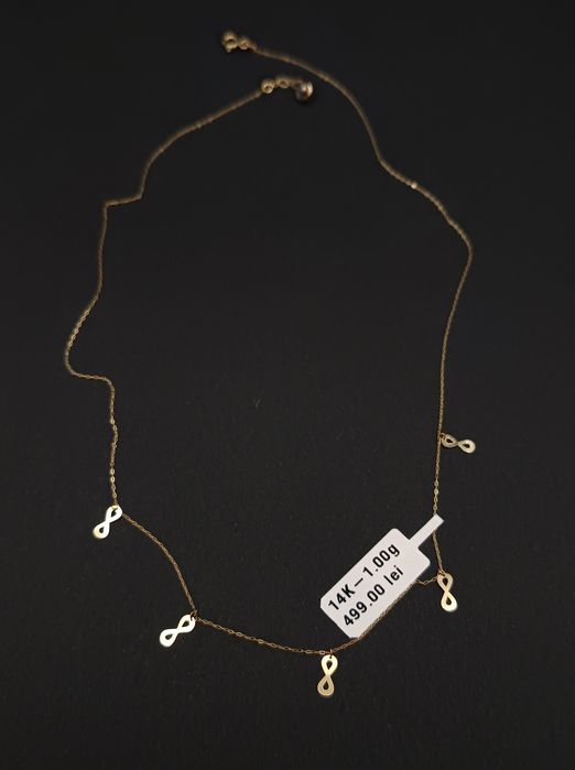 Lanț damă Aur 14k/585.  1,00 gr