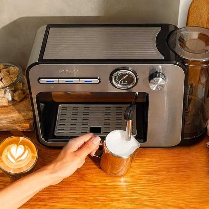 Cecotec Espresso maschine Power Espresso 20 Square Pro, 1450W, 20 бара