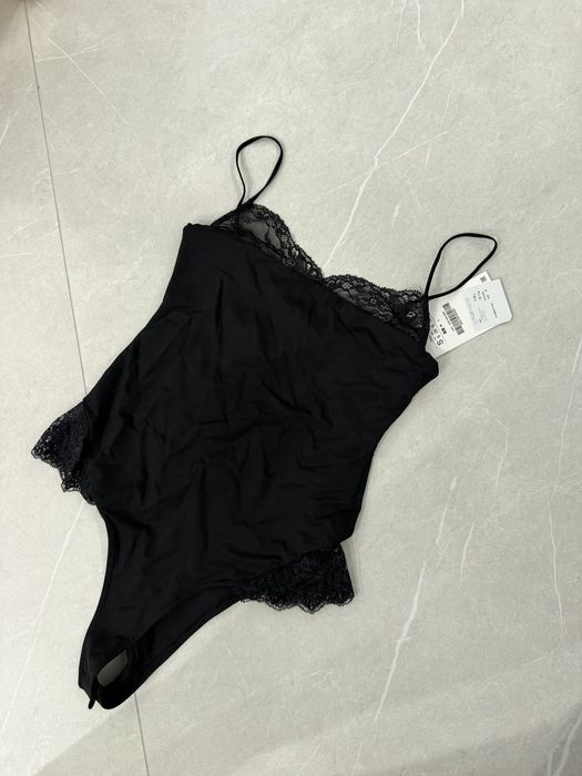 Боди черно ZARA.