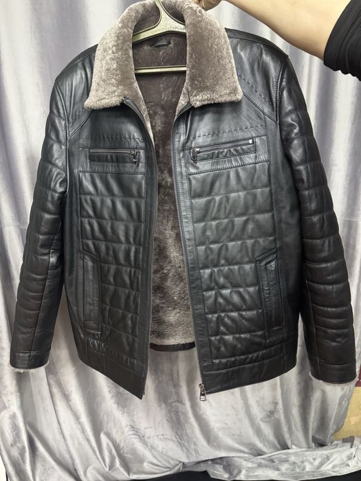 Мужская дубленка