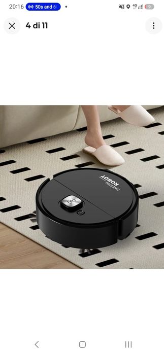 Mini Robot Aspirator Inteligent 3-în-1 – Robot