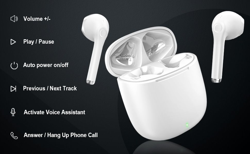 Căști wireless yobola, Graphite