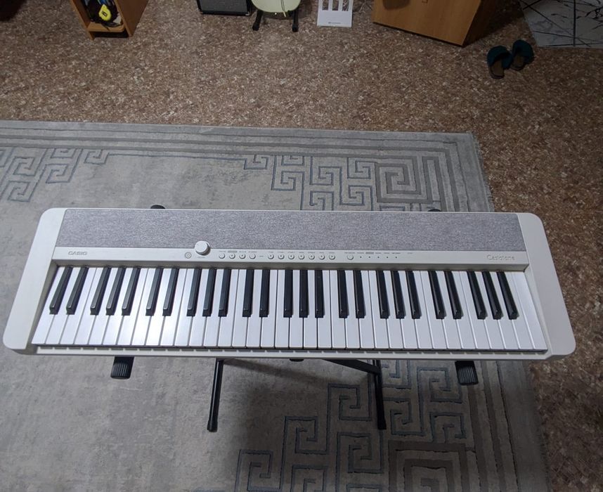 Синтезатор и электрогитара