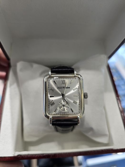 Продам серебрянные часы МакТайм (новые)