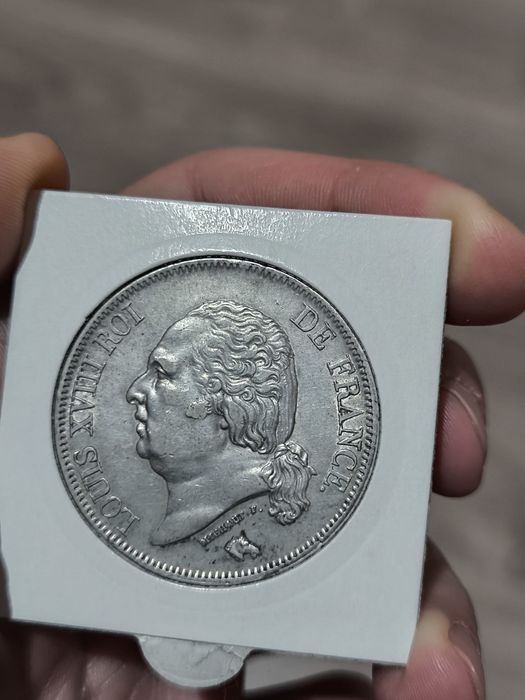 5 франка 1824 г. буква I