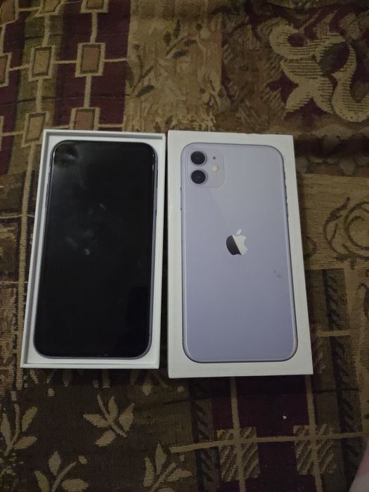 Айфон 11, фиолетовый