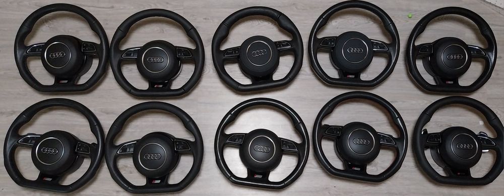 Volan teșit  Audi A3 A4 B8 A4 B8,5, A5, A6 C6, A6 C7