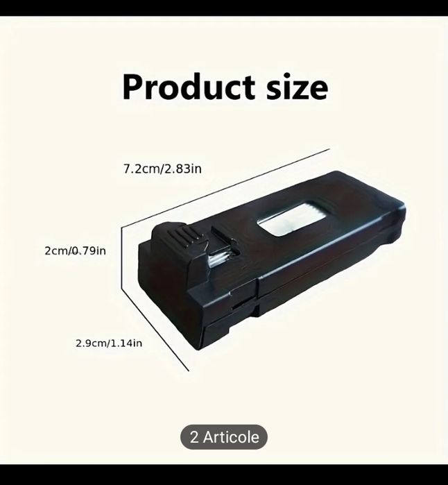 Baterie  drona jucărie copii