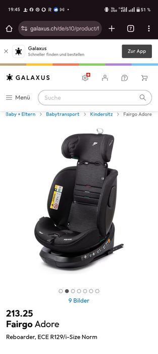 Scaun bebe de la 0 luni la 12 ani