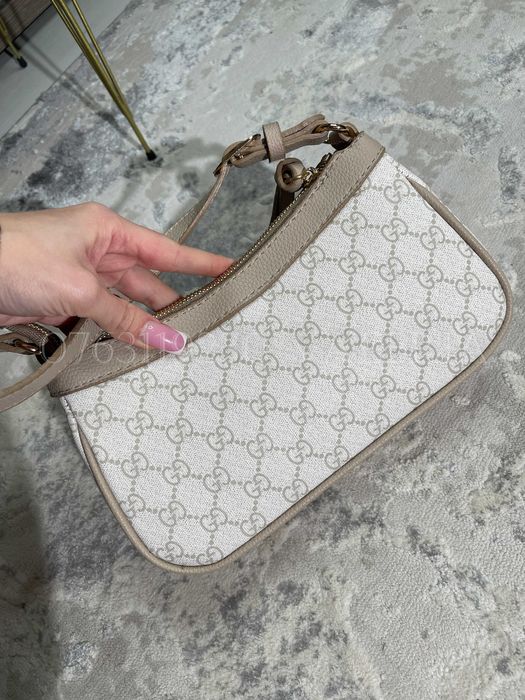 Geanta de mana - Piele Eco - imprimata / bej