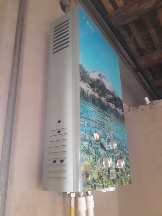 Газообагревател для баня срочно продаю