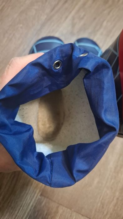 Резиновые сапожки Человек паук.