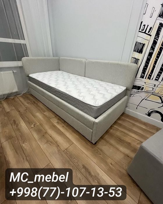 Детская мягкая уголовая кровать