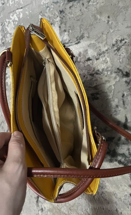 Geanta/rucsac din piele naturala Vera Pelle made in italy
