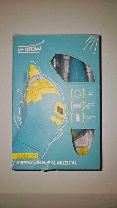 Cada bebe cu suport plus cantar bebelusi si aspirator nazal