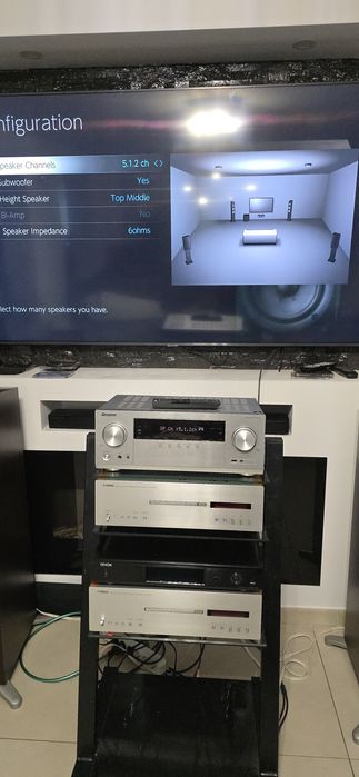 Receiver Pioneer VSX-932 Dolby Atmos Wifi Bluetooth 4k hdmi arc