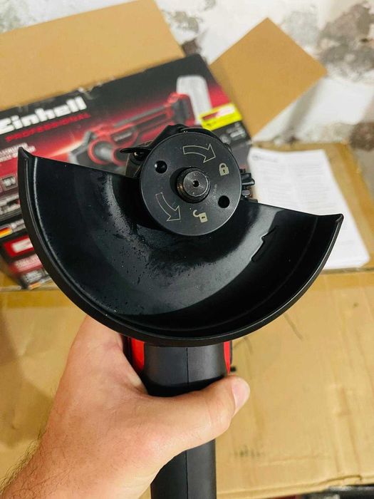 Polizor unghiular fără fir Einhell - Power X-Change, TP-AG 18/125 CE Q Li, Solo