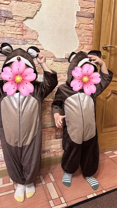 Новогодний карнавальный костюм мишки