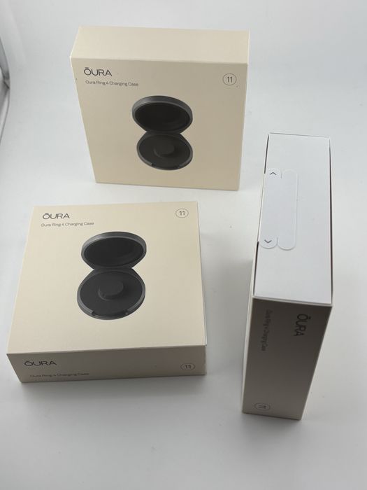Oura Ring 4, carcasa incarcare 10, 11, sigilate, transport inclus