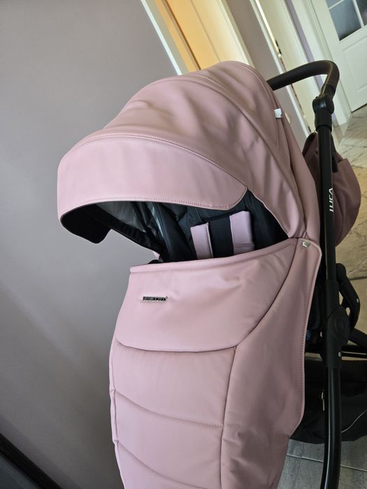 Детска количка bebetto luca pink 2in1