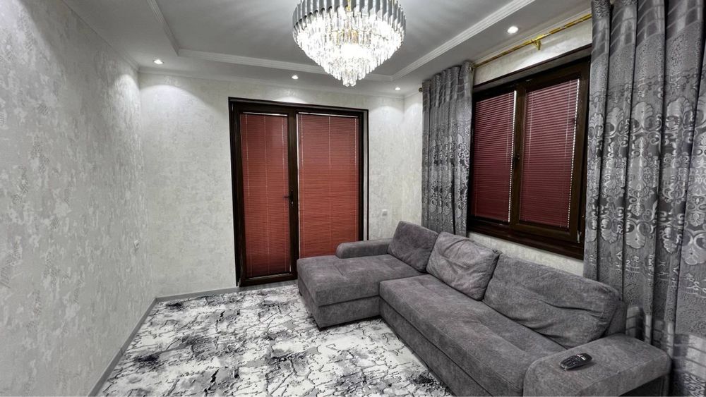 2х комнатная с мебелью и техникой в новостройке возле реки Чирчик!