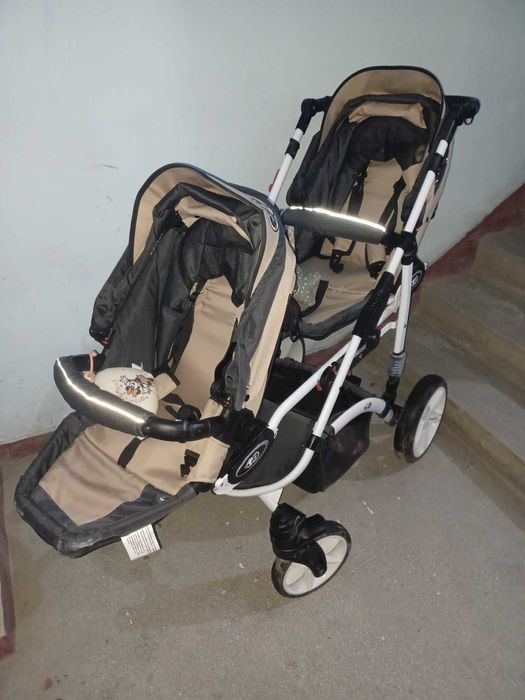Vand carucior gemeni 3in 1 baby active