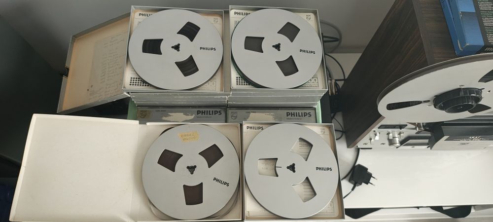 Philips / Role / Benzi / Magnetofon / 18 cm