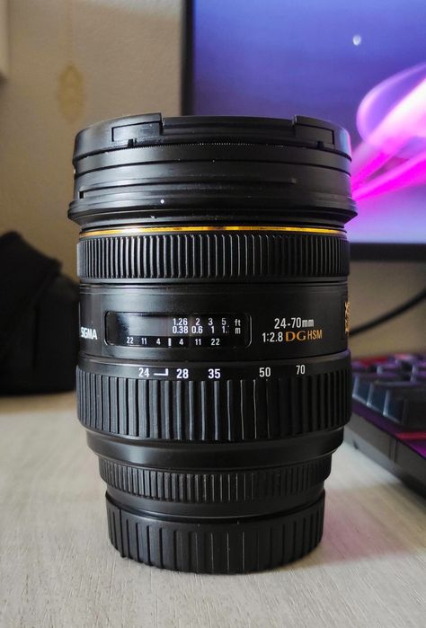Обьектив 24-70.ф2.8  Sigma для Кэнон