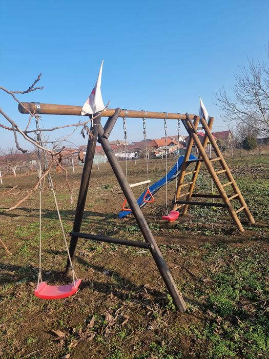 Leagan de lemn pt gradina/curte