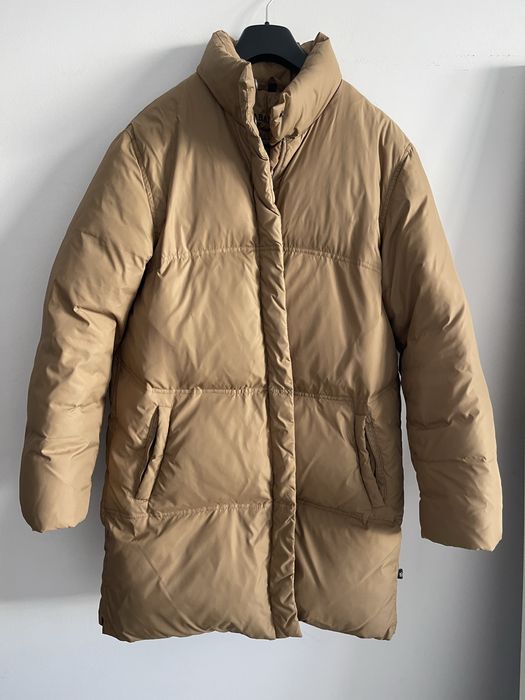 Geaca puf natural made in Italy  marime M/ L culoare camel