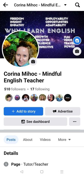 Meditatii la limba engleza