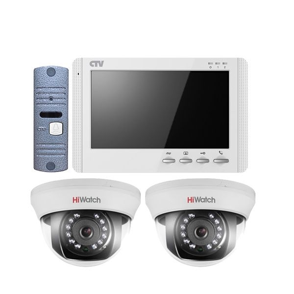 Устанавливаем камеры и домофоны под ключь