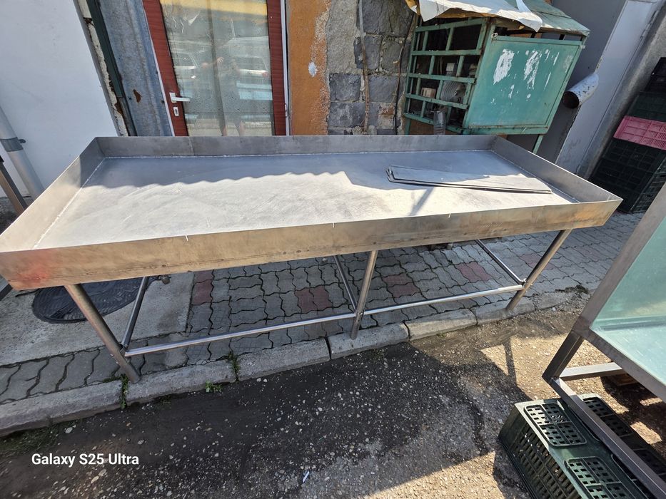 Masa expunere integral din inox